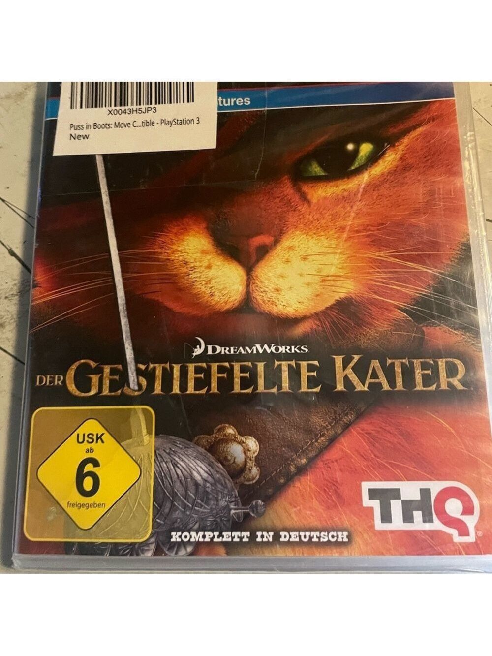 Puss in Boots PlayStation 3 game